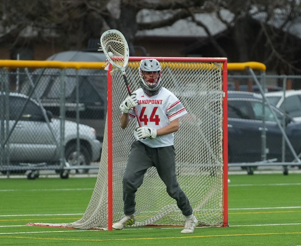 Sandpoint senior Ryan Doko makes a save for the Bulldogs in a game earlier this season.