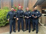 Five local law enforcement officers honored