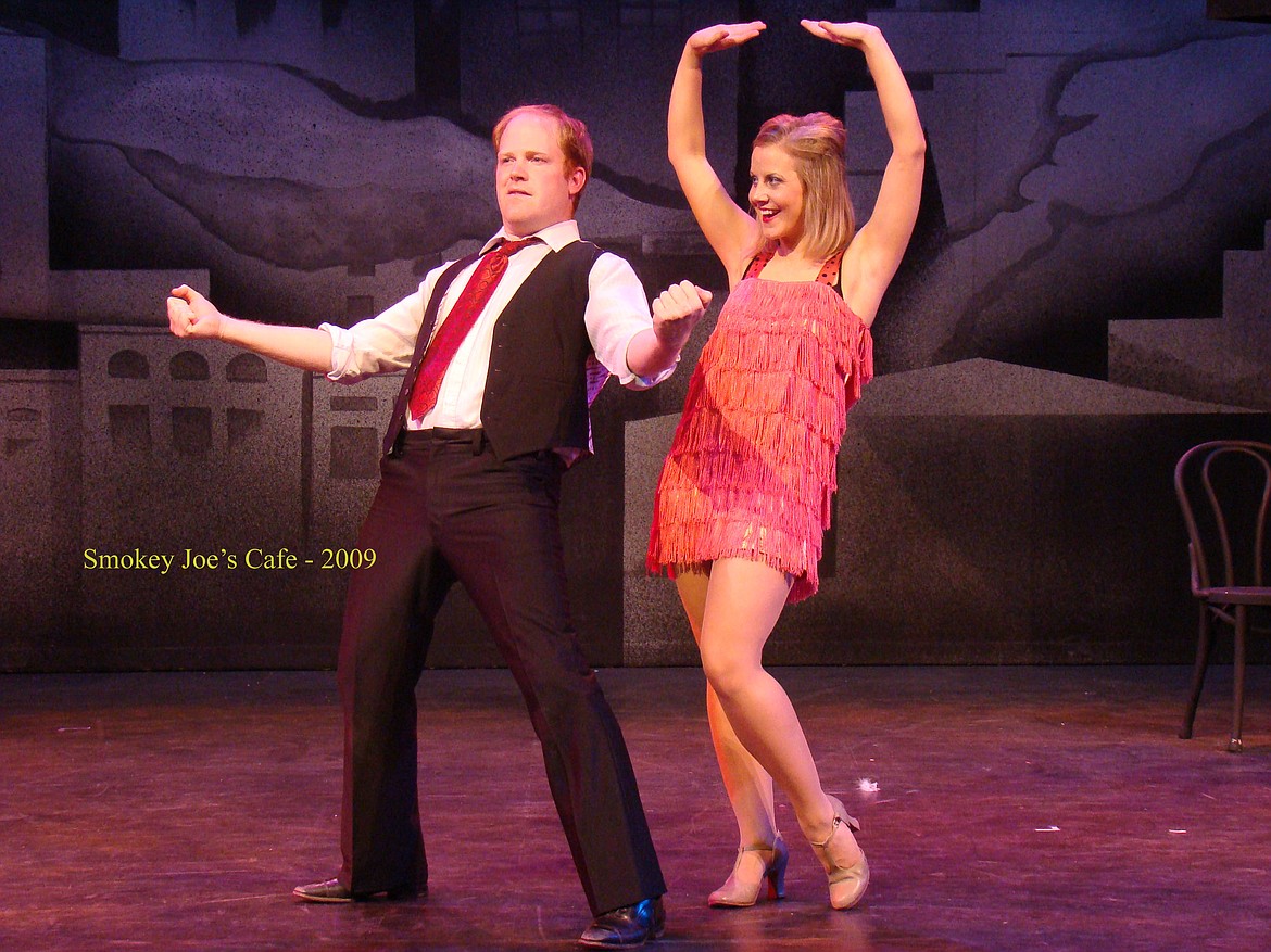 The Playhouse cast in 2009's production of "Smokey Joe's Cafe." (photo provided)