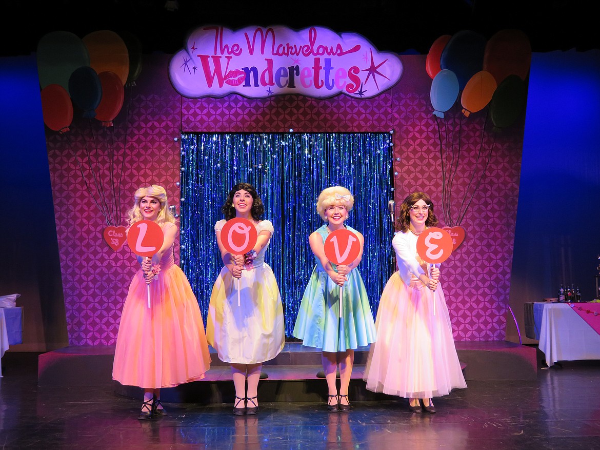 The Playhouse's 2017 cast performs "The Marvelous Wonderettes." (photo provided)