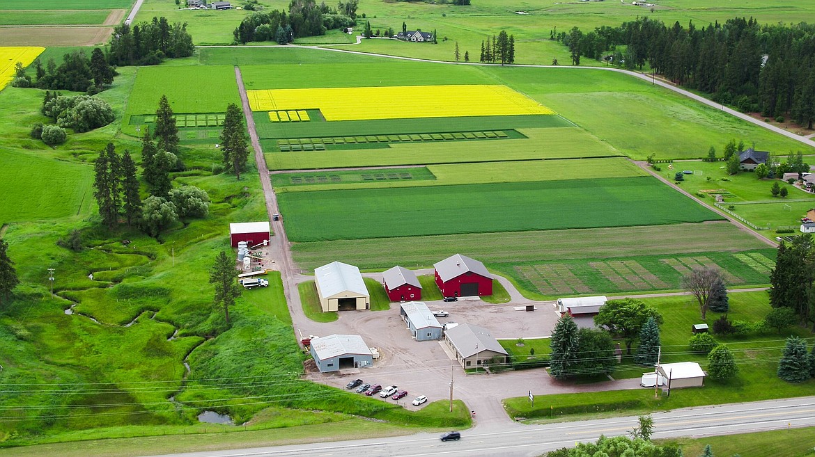 The Montana State University Northwestern Agricultural Research Center in Creston. (NWARC photo)