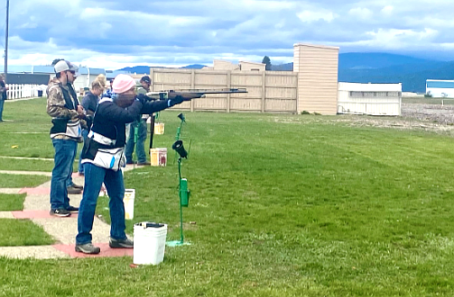 Trap shooters compete at the Coeur d’Alene Skeet and Trap Club in April.