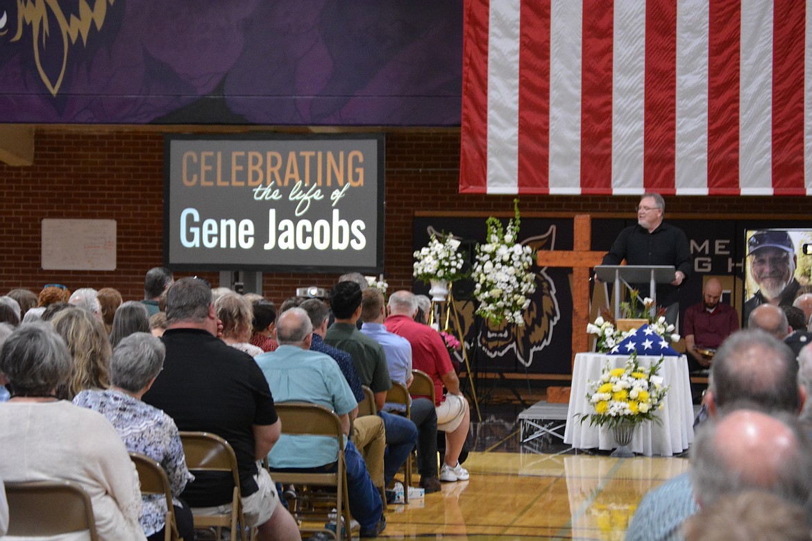 Jim Putman of Post Falls Real Life Ministries thanked God that the community was able to share time with Gene Jacobs before his passing.