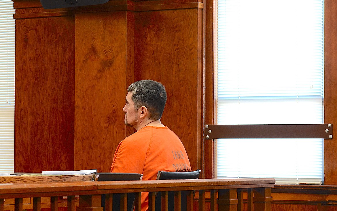 Craig McCrea, convicted of two counts of felony arson in February, was sentenced to 60 years with the Montana State Prison system last Friday by Judge Dusty Deschamps. (Kristi Niemeyer/Leader)