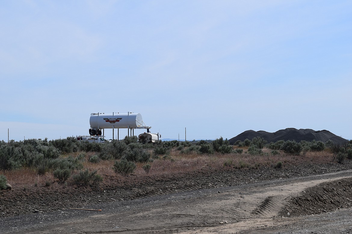 Site preparation and some roadwork has been underway for a bit across the highway from the Walmart in Ephrata.