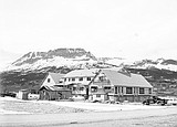 Yesterdays: Lodge at St. Mary nearly completed