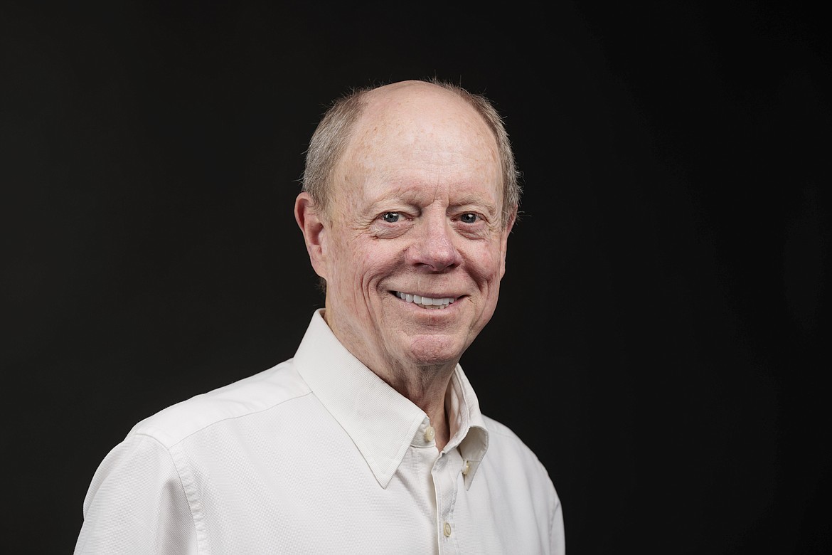 Seattle Times publisher and CEO Frank Blethen is photographed in The Seattle Times photo studio, Wednesday, June 21, 2023, in Seattle. Blethen has announced he will step down at the end of next year after four decades leading the newspaper his family has owned since 1896. Blethen, 79, confirmed his plans Monday, May 13, 2024, in a Seattle Times interview. (Erika Schultz/The Seattle Times via AP)