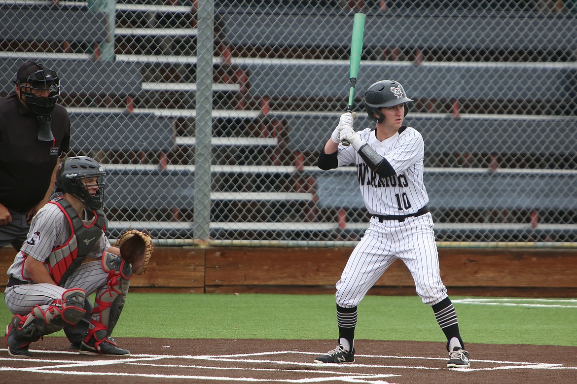 Almira/Coulee-Hartline senior Jaxon Baergen delivered Saturday’s lone run of the game, an RBI single in the bottom of the fourth inning against Northport.