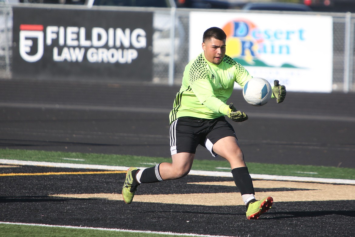 Royal junior Alex Arceo had two saves in the shootout against Seton Catholic on Saturday, helping send the Knights to the fourth-ever appearance in the state semifinals.