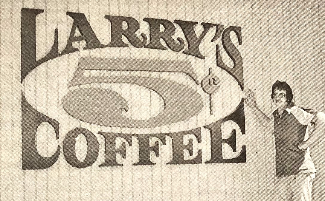 Larry Anderson attracted customers with his 5-cent coffee.