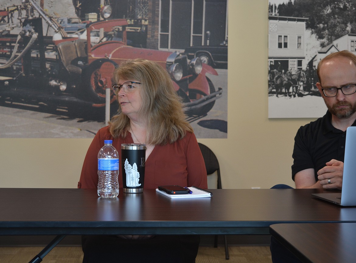 Colleen Rosson talks about the 30-day turnaround time beginning June 3 for Shoshone County to conduct tests and secure broadband for the area through the Broadband Equity, Access, and Deployment Program.