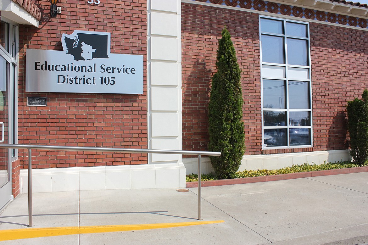 Exterior of Educational Service District 105’s headquarters in Yakima, located at 33 S. 2nd Ave. ESD 105 services 25 school districts in four counties.