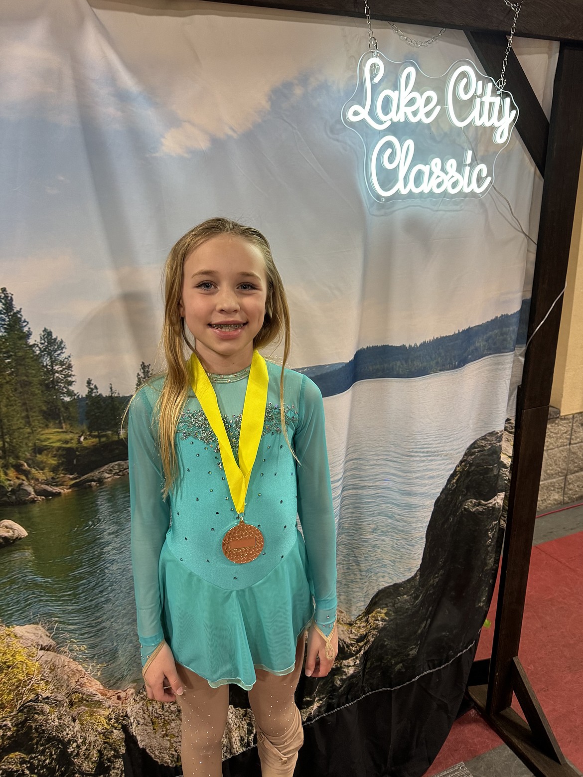 Courtesy photo 
Claire Graybeal, part of the Lake City Figure Skating program of the Spokane Figure Skating Club, which hosted the Lake City Classic on May 17-19 at the Frontier Ice Arena in Coeur d'Alene.