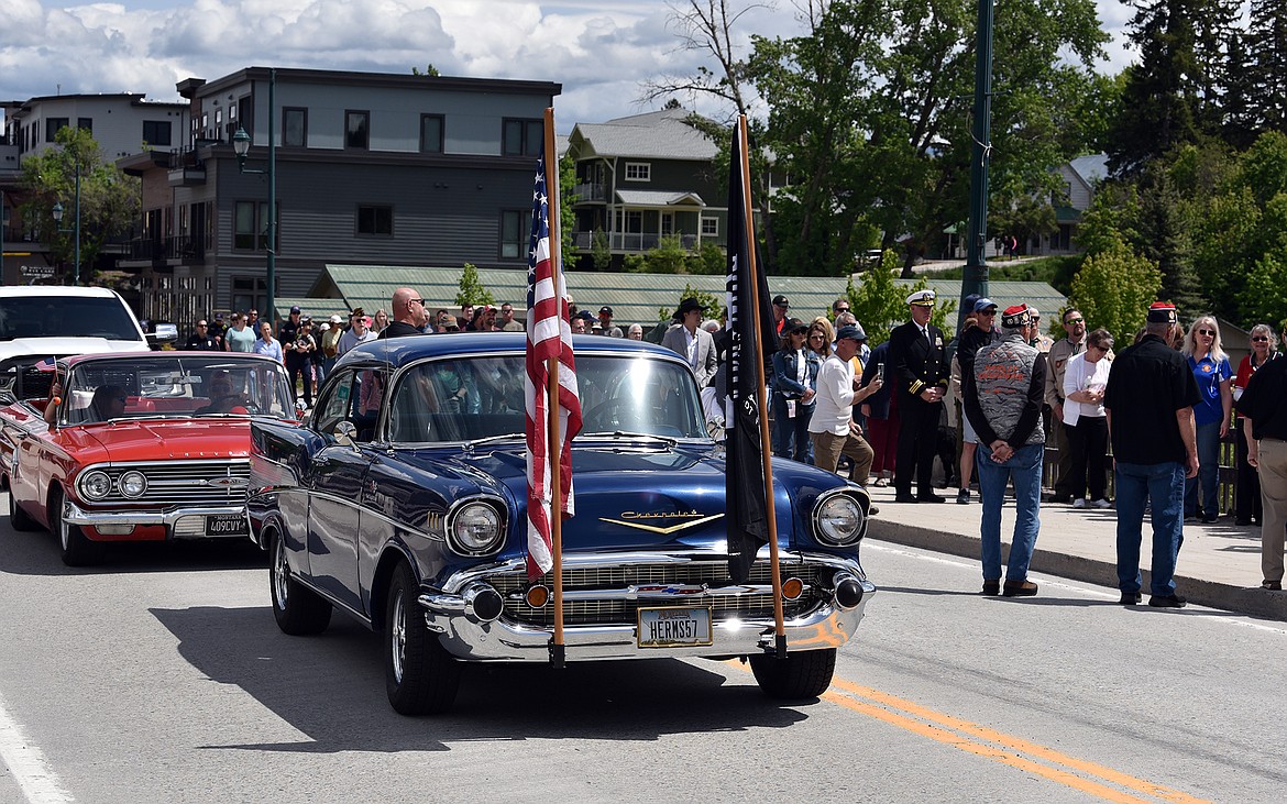 The Lion Mountain VFW Post 276 held its annual Memorial Day celebration in Whitefish on Monday, May 27, 2024. (Julie Engler/Whitefish Pilot)