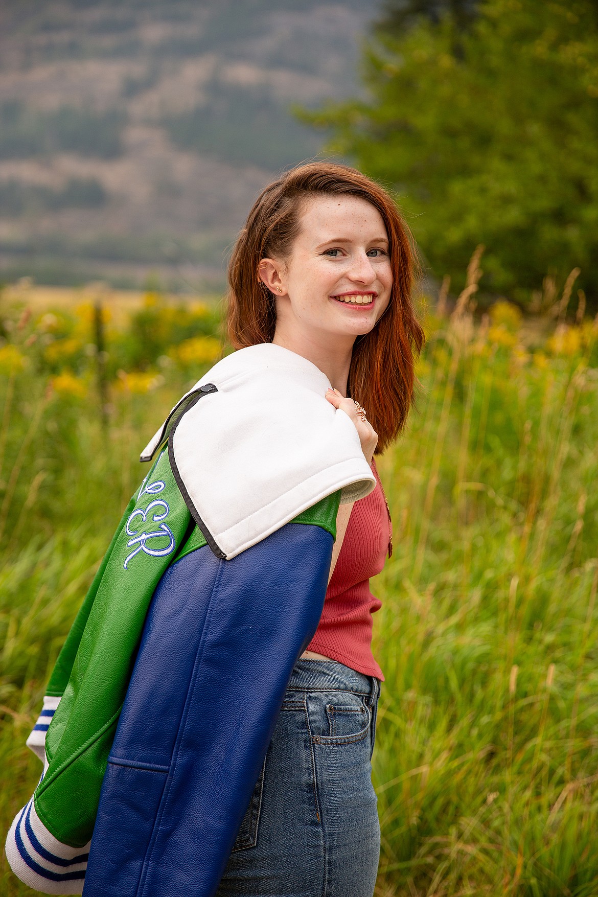 Glacier High School senior Andrea Chandler (Sara Menssen photo)