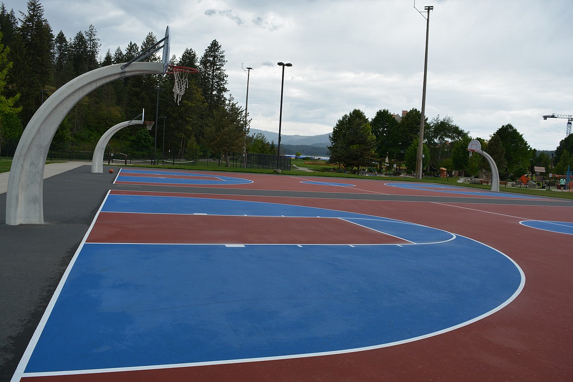 The site where the basketball courts now sit was the Mullan Park Field Housing Project for workers and families connected to Farragut Naval Training Station in the 1940s.