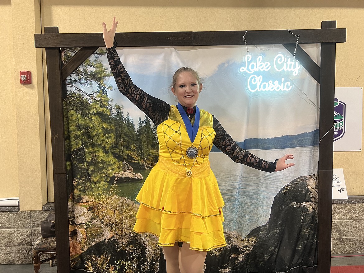 Courtesy photo 
Britney Radford, part of the Lake City Figure Skating program of the Spokane Figure Skating Club, which hosted the Lake City Classic on May 17-19 at the Frontier Ice Arena in Coeur d'Alene.