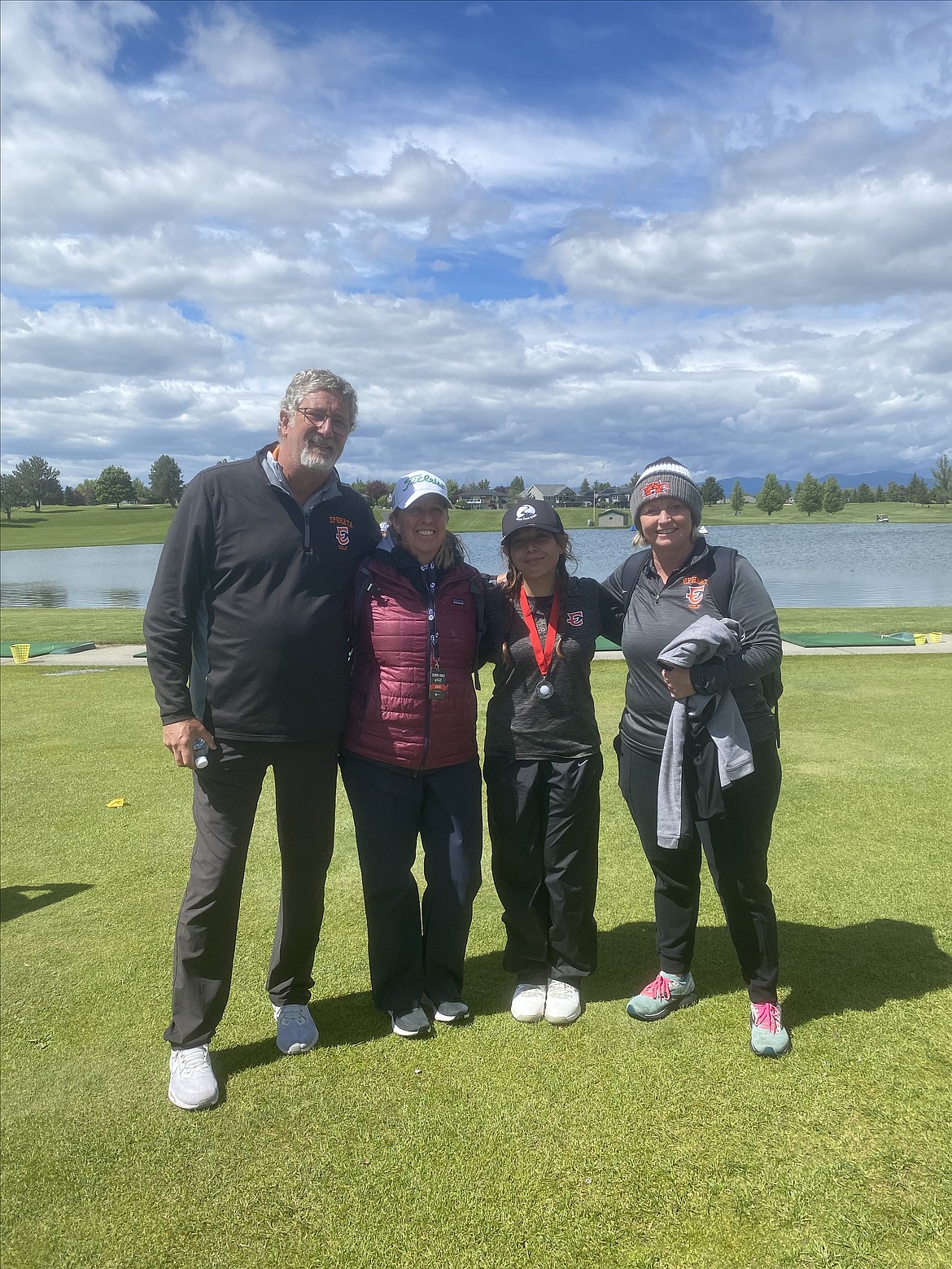 Making her third appearance at the 2A Girls State Golf Tournament, Ephrata junior Jayme Dwight took second place in the tournament at Liberty Lake last week.