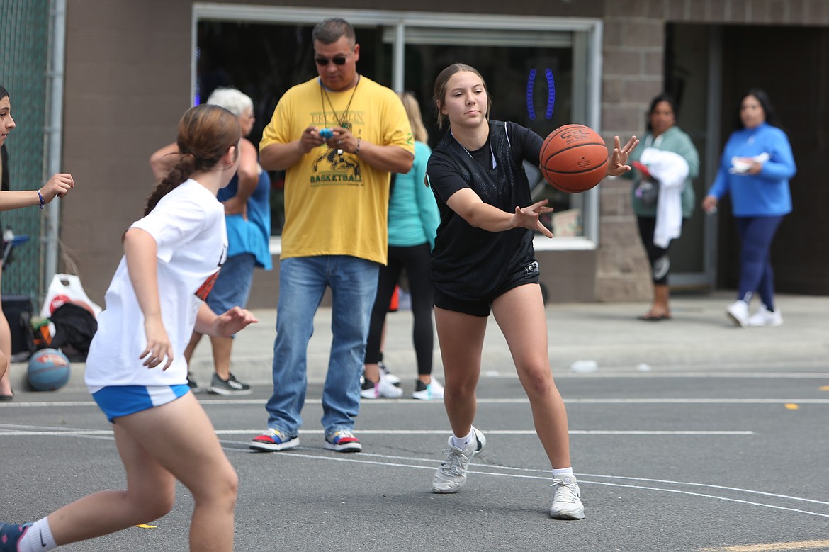 Saturday’s Dru Gimlin 3-on-3 Basketball Tournament was held on Central Avenue, C Street and D Street in Quincy.