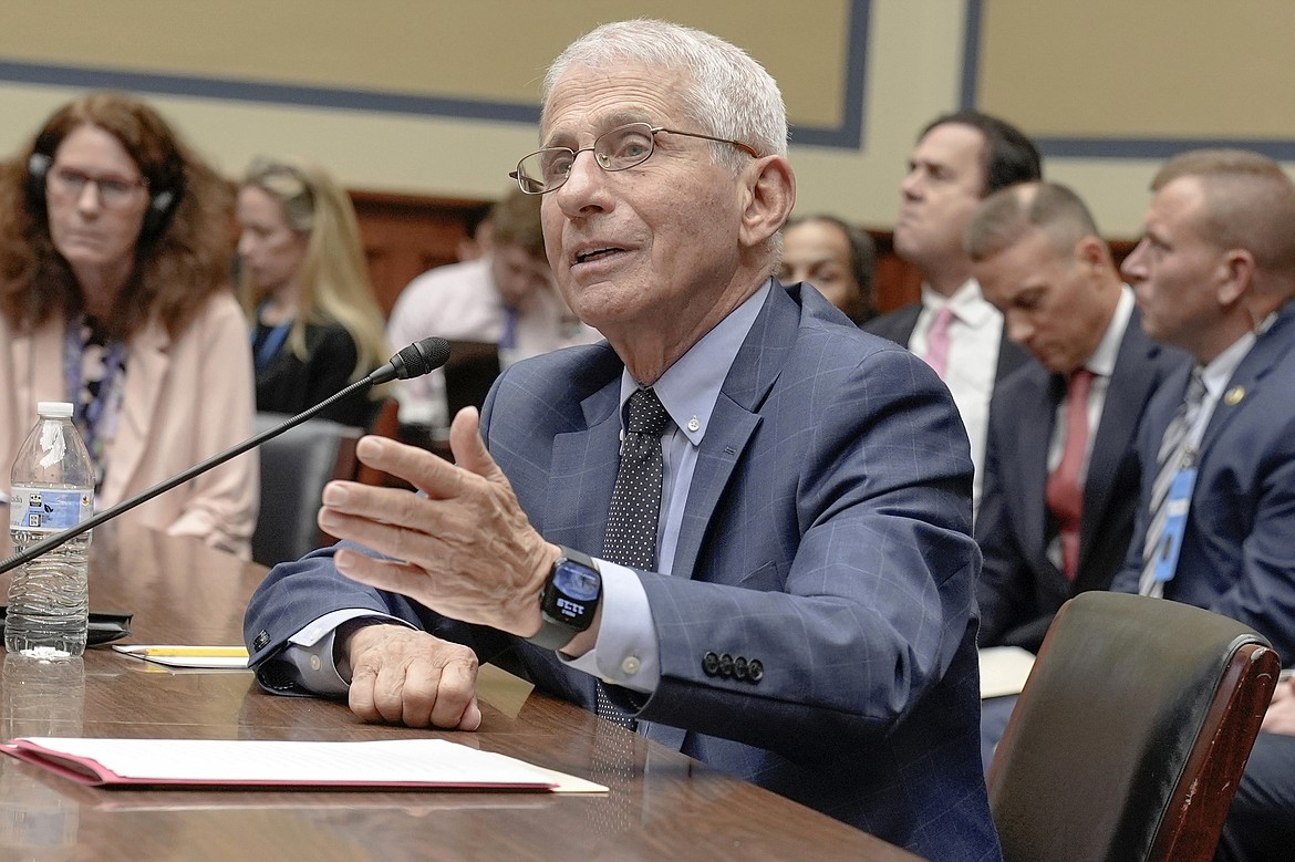 Dr. Anthony Fauci, former Director of the National Institute of Allergy and Infectious Diseases, testifies during a House Select Subcommittee on the Coronavirus pandemic at Capitol Hill, Monday, June 3, 2024, in Washington. (AP Photo/Mariam Zuhaib)