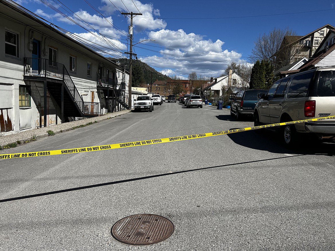 This area of West Park Ave. was where the body of Reed Norris was discovered on April 22.