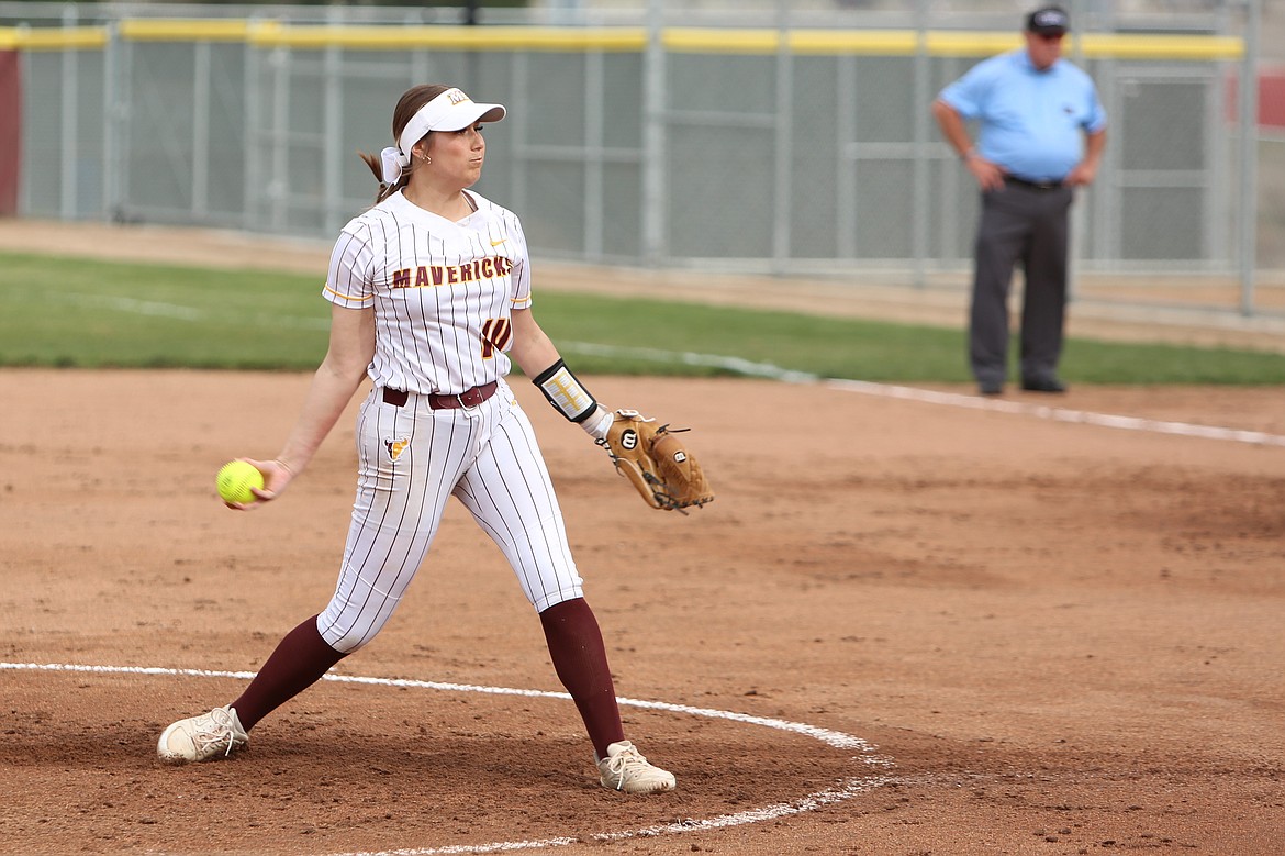 Moses Lake junior Paige Richardson received both a unanimous first-team pitcher placement and the Columbia Basin Big 9’s Most Valuable Player award this softball season.