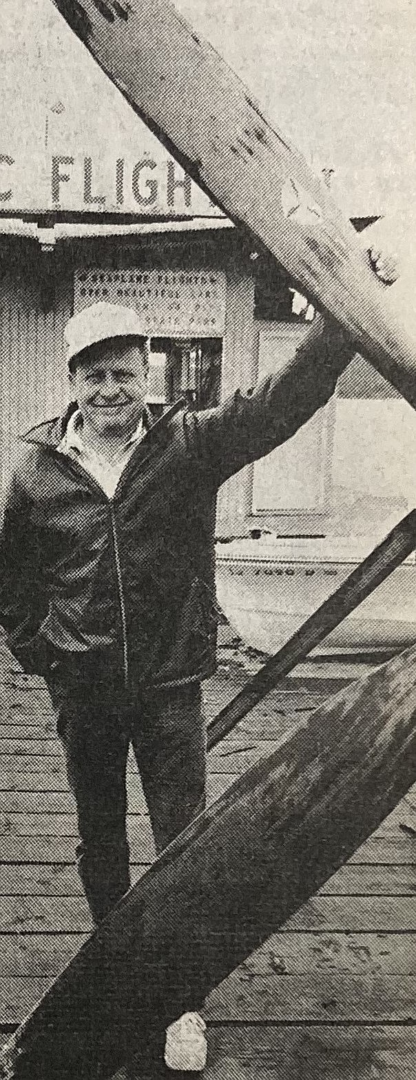 Seaplane pilot Bill Brooks fought City Hall — and won.
