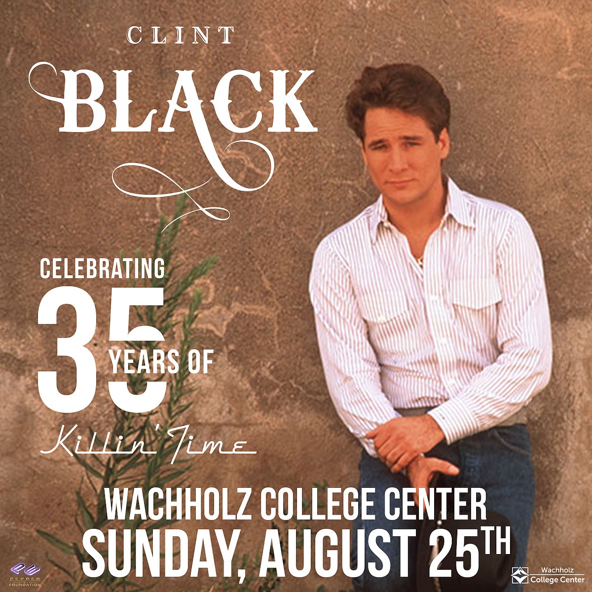 Clint Black will be performing live in Kalispell on Aug. 25. (Courtesy image)