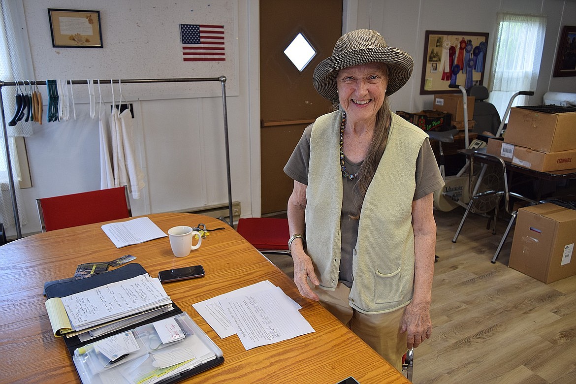 Soap Lake City Council member and advocate for the Soap Lake Conservancy - and wife of Soap Lake Community and Senior Center Director Perry McClellan - smiles at an event in the center's main hall. The community center is looking to make sure everyone in the community feels welcome.