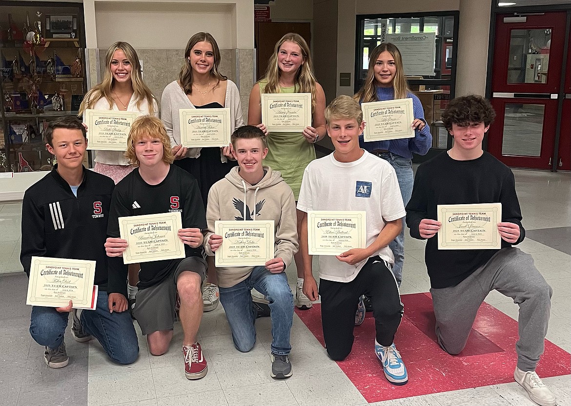 Sandpoint High tennis announces endofseason awards, 2025 captains