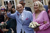 A World War II veteran just married his bride near Normandy's D-Day beaches. He's 100, she's 96