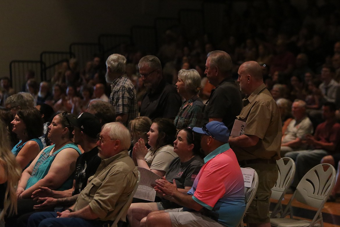 Fifty-year graduates from Almira, Coulee City and Hartline were recognized during Saturday’s ACH High School graduation ceremony.