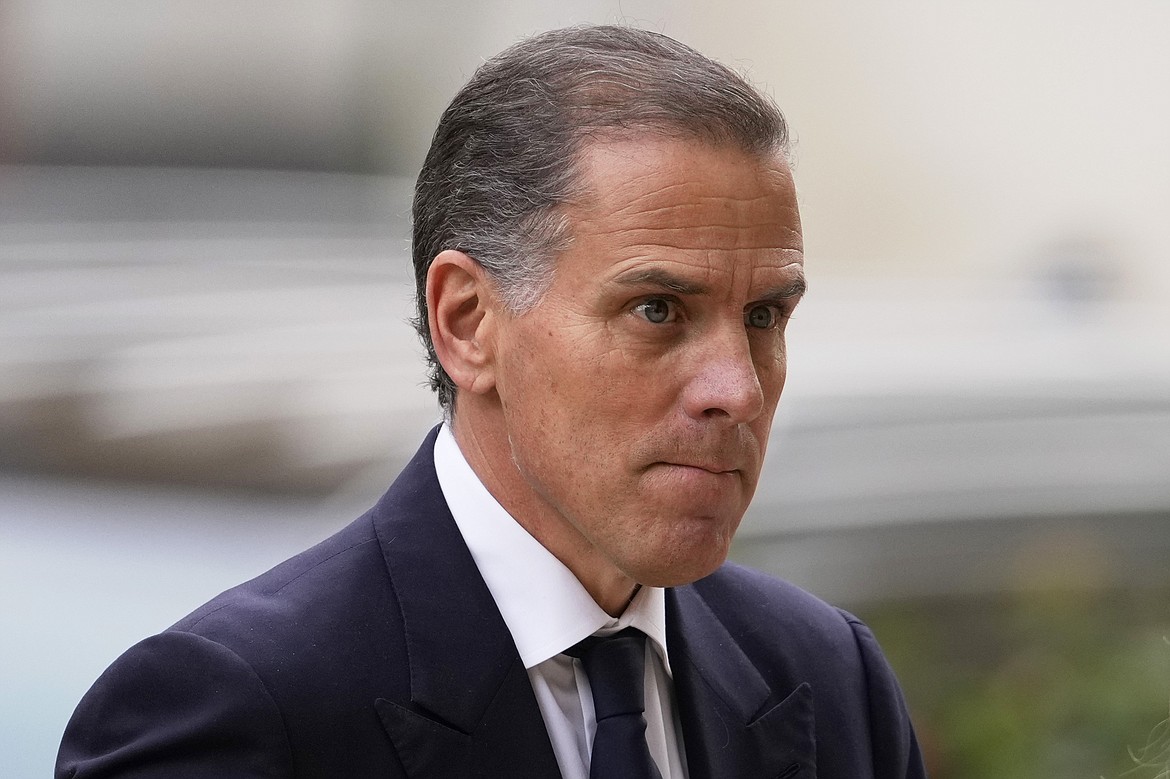 Hunter Biden arrives to federal court, June 6, 2024, in Wilmington, Del. The criminal trial of President Joe Biden's son heads into the pivotal final stretch Monday, June 11, as the defense argues prosecutors have failed to prove their federal gun case against Hunter Biden.