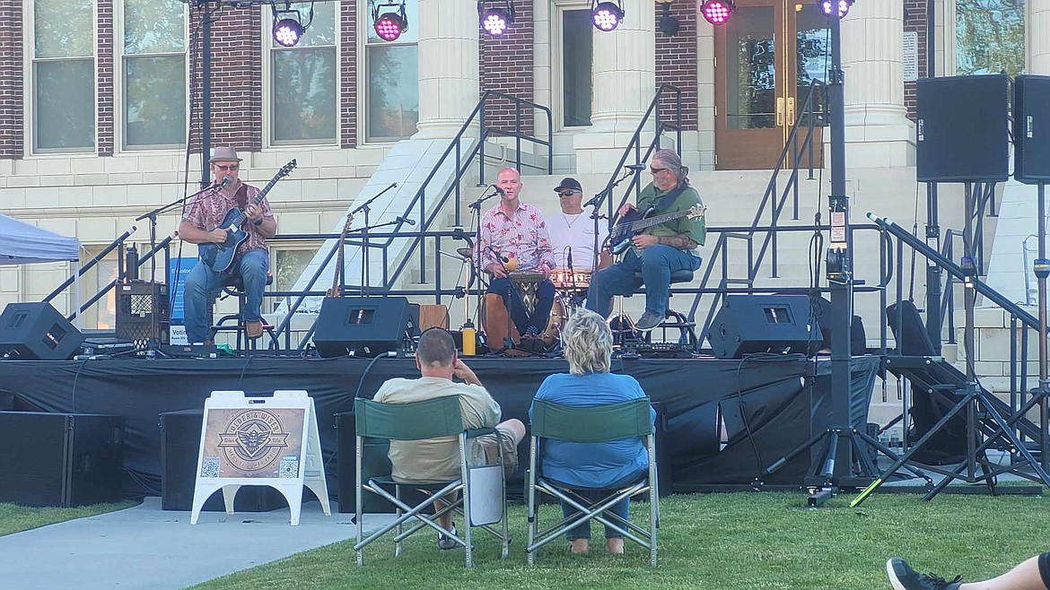 Older & Wiser perform during their Friday afternoon set during Sage-N-Sun.