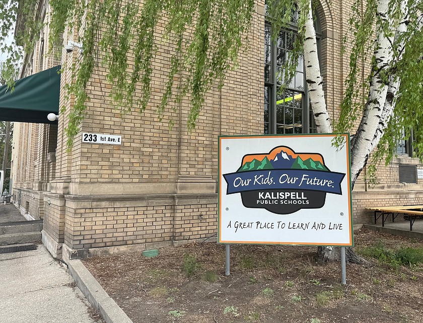 The Kalispell Public Schools central office at 233 First Ave. E. in Kalispell.