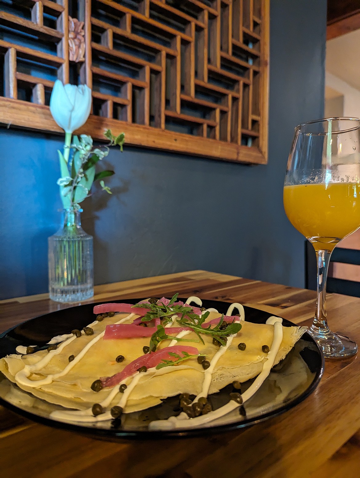Crêpes are on offer at Nocturn in Kellogg on Saturdays and Sundays.