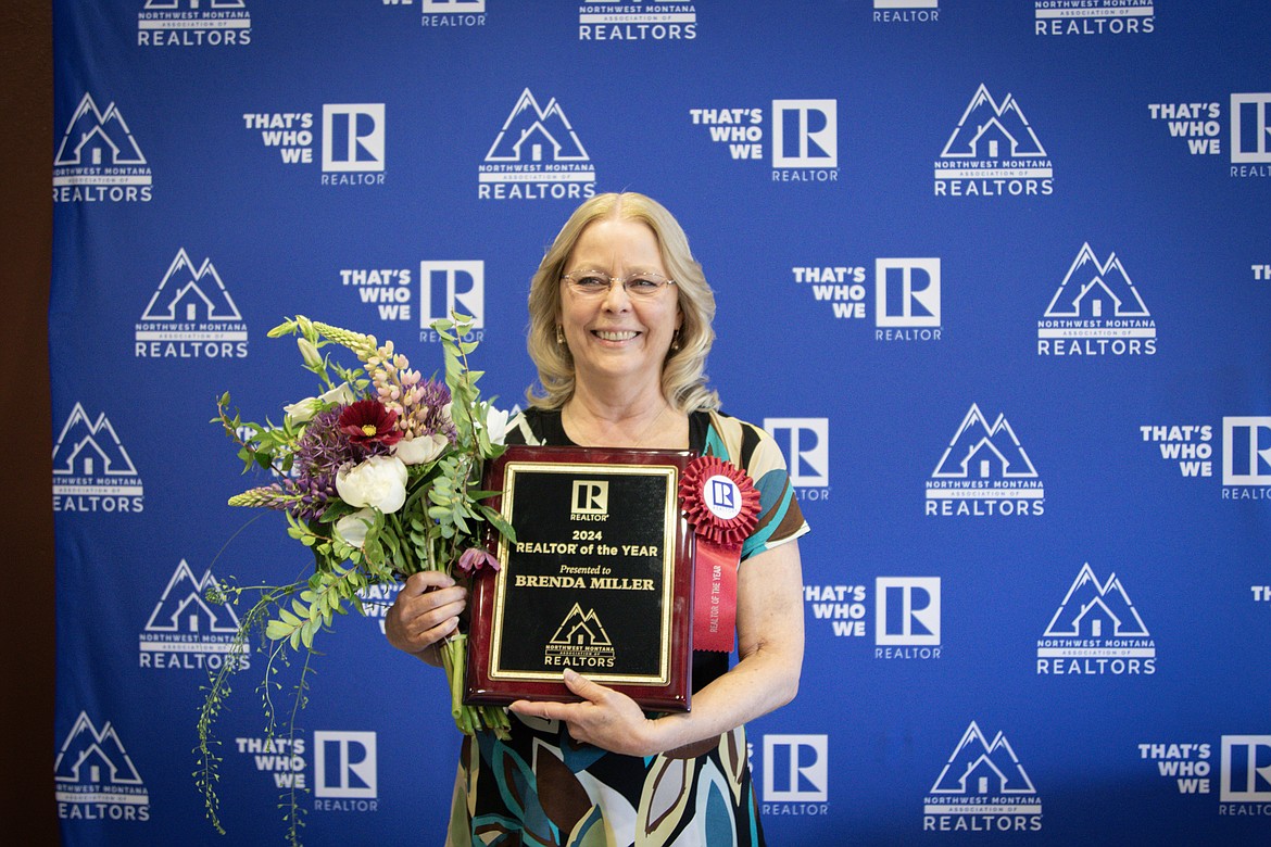 The 2024 Realtor of the Year went to Brenda Miller.