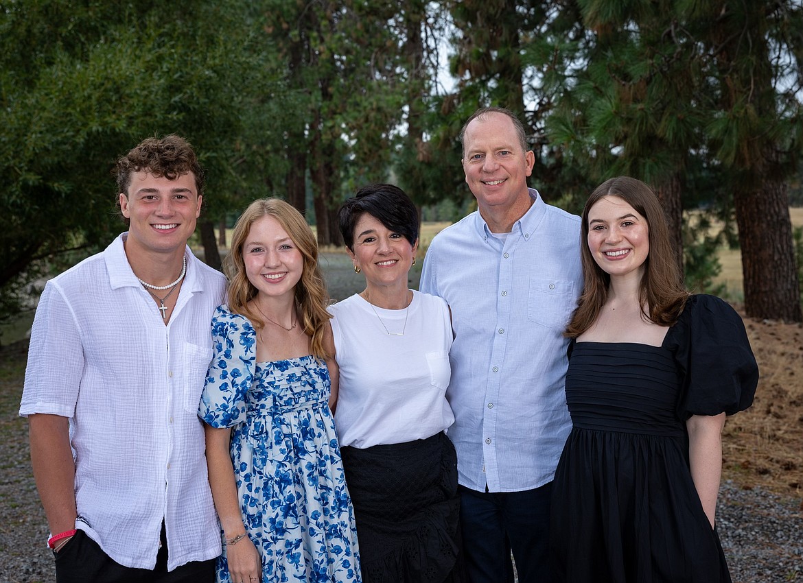 Photo by BUSCEMA PHOTOGRAPHY
The Christ family, in August 2023, from left: Nolan, Claire, Nicole, Dan and Olivia.