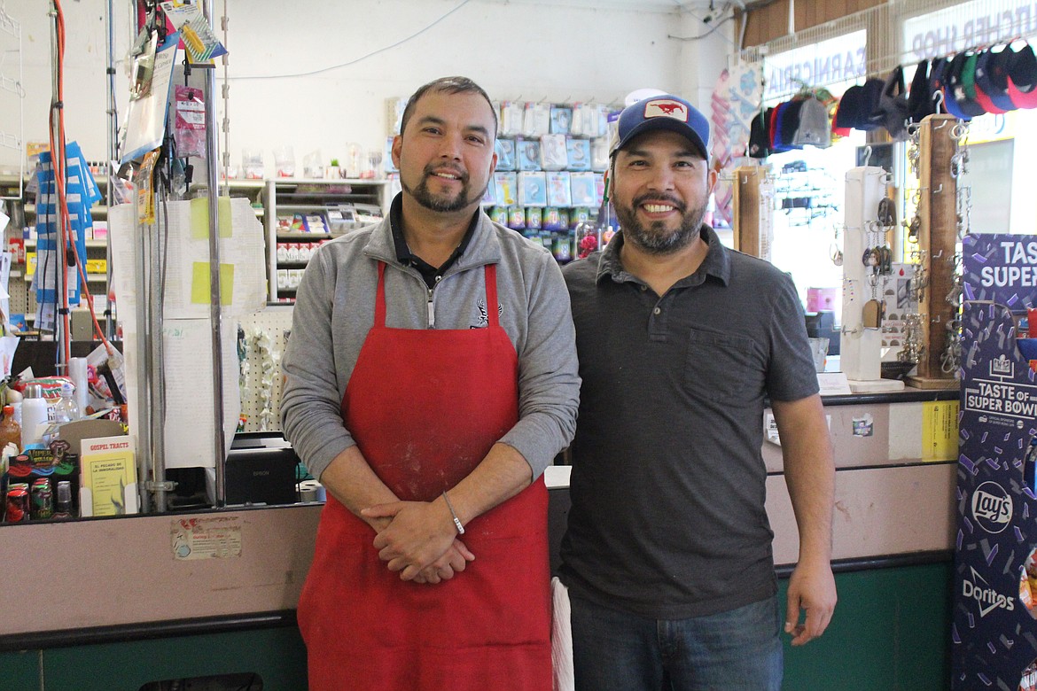 Brothers Vincent Hernandez, left, and Ben Hernandez, right, used their knowledge of the grocery business when they bought their own store.