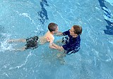 Kids join 'The World's Largest Swim Lesson' in Coeur d'Alene