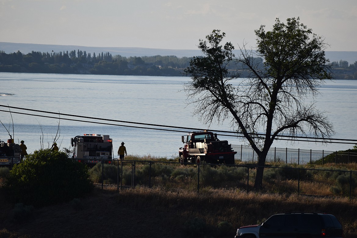 Moses Lake Fire Department responded to two fires near the Best Western just off I-90. The first occurred Thursday and the second on Sunday. Both appeared to be caused by fires from a homeless encampment at the location.