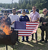 VETERANS PRESS: Rest in peace Old Glory
