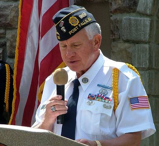 Len Crosby was named the "Military Hero of the Year" for the Coeur d'Alene Regional Chamber's American Heroes Parade on July Fourth.