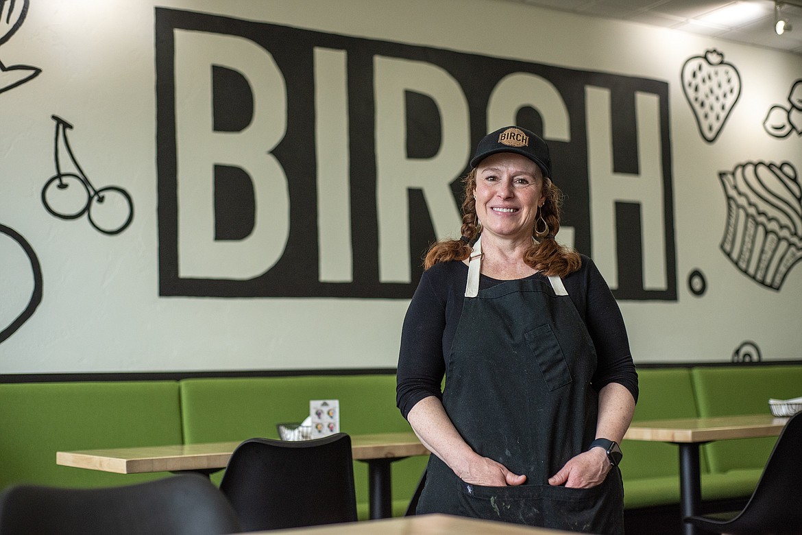 Stephanie Meyers, owner of Birch Provisions, in her new shop on Electric Avenue on Friday, June 21. (Avery Howe/Bigfork Eagle)