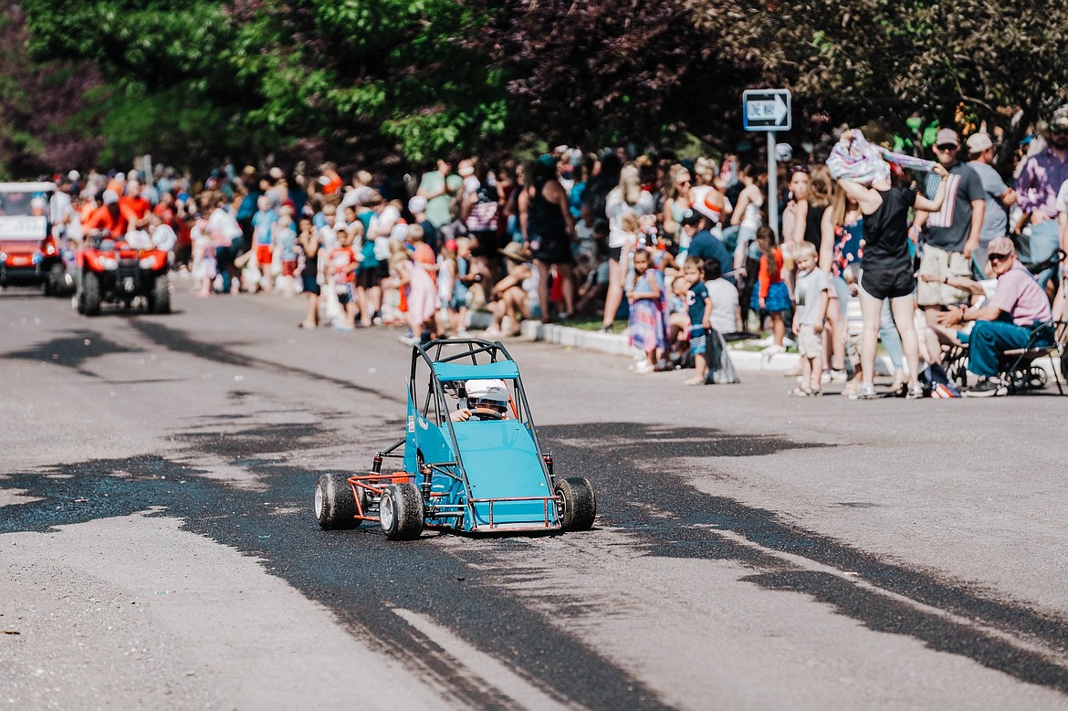 The 2023 July 4 parade in George featured drivers of all ages and vehicles of all sizes.