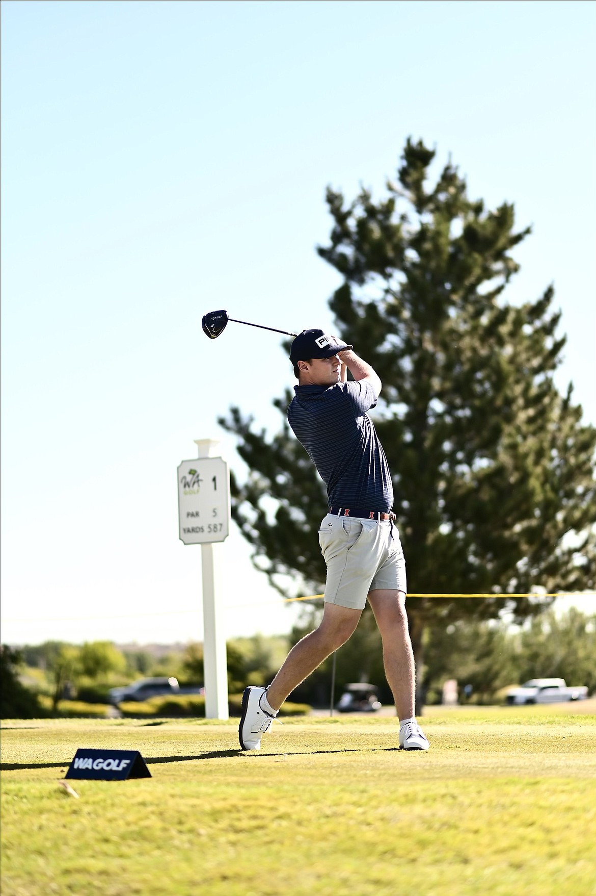 Max Herendeen, ranked No. 64 in the world in men’s amateur golf by the World Amateur Golf Ranking, is one of 120 golfers taking to the course at The Links at Moses Pointe this week for the WA Golf Men’s Amateur Championship.