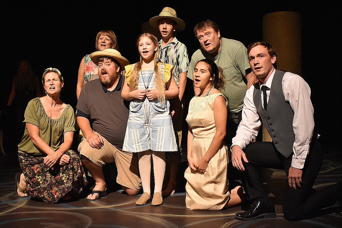 The Masquers Theater Troupe performs "Once on this Island" which included children in the cast. The group works to ensure children learn to love theater in multiple ways throughout the year.