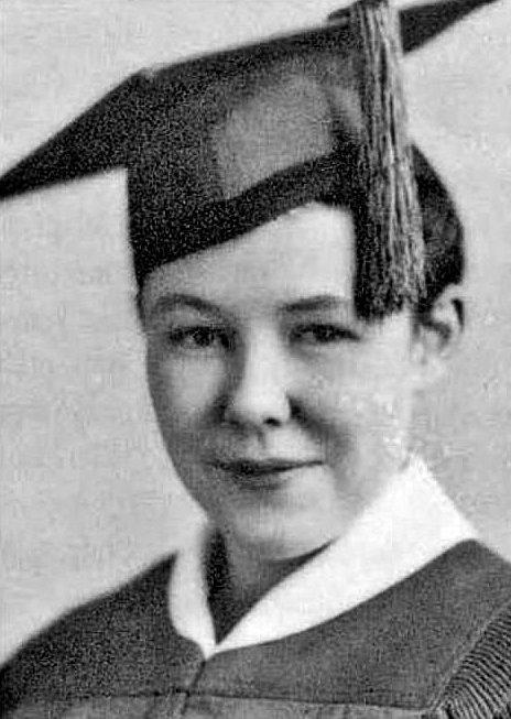 Coeur d’Alene Junior College’s First Graduate: Pictured is Margaret Lee (Ellicott), a Coeur d’Alene High School graduate (1930) and a transfer to CJC from the University of Idaho. She was named the first Coeur d’Alene Junior College graduate in 1934 after earning the highest academic achievement in her class for the school year.