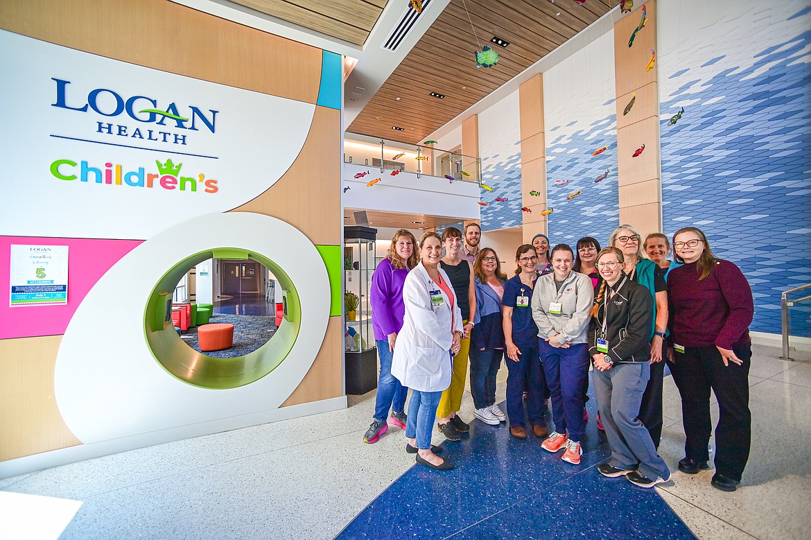 The Health Care Team at Logan Health Children's in Kalispell on Friday, June 28. (Casey Kreider/Daily Inter Lake)