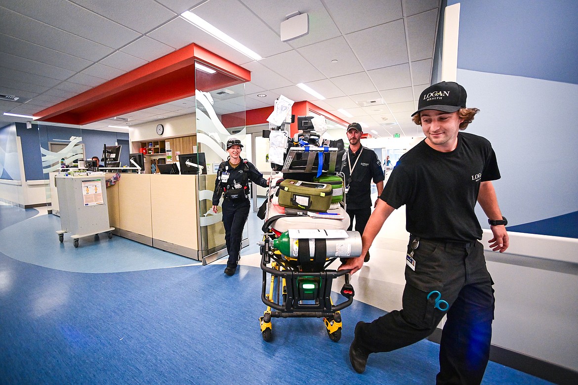 The ALERT Pediatric Intensive Care Unit Transport Team at Logan Health Children's in Kalispell on Friday, June 28. (Casey Kreider/Daily Inter Lake)